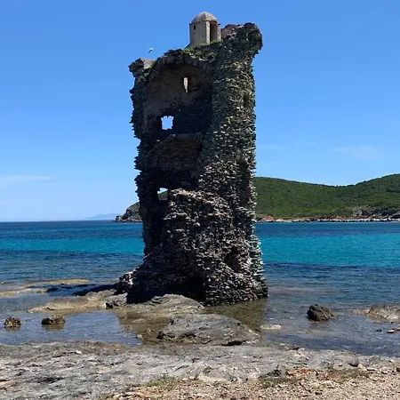 Tour Xiiie Siecle, Vue Mer, Cap Corse *